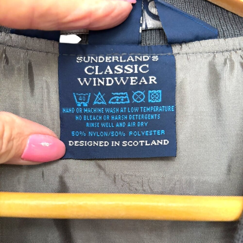 Sunderland of Scotland Classic Windwear Pullover Golf Vest Size L Made in USA - Picture 6 of 7